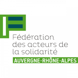 Logo de la fédération des acteurs de la solidarité auvergne rhône alpes